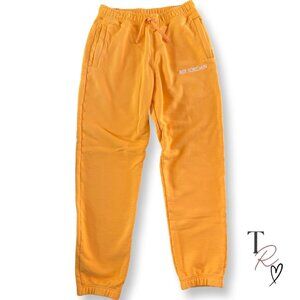 Nike Air Jordan Bright Yellow “Sport Gold” Heavyweight Jogger Sweatpants Men’s S